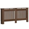 vidaXL Radiatora Vāks brūna ozolkoka 172x19x81,5cm Inženierijas koks