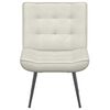 vidaXL Relaxing Chair Cream 64x74x84 cm Velvet