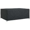 vidaXL Mēbeļu pārklājs Vienkrāsains Melna 280 x 204 x 106 cm 420D