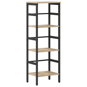 vidaXL Grāmatu plaukts 3 līmeņi 40 x 29,5 x 115 cm Inženierijas koks