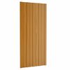 vidaXL Jumta panelis 36 gab. Dabiska 100 x 45 cm Cinkots tērauds