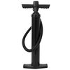 vidaXL SUP roku sūknis ar manometru Melns 24 x 7,5 x 58 cm PP