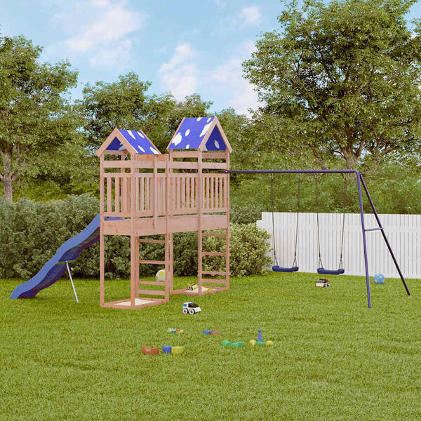 vidaXL āra rotaļu laukums, Duglasa egles masīvkoks