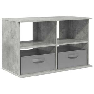 vidaXL Televizora statīvs ar atvilktni Betona pelēks 79 x 40 x 48 cm