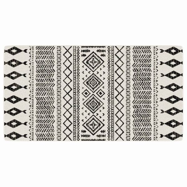 vidaXL iek&scaron;telpu un āra paklājs, 80x150 cm, daudzkrāsains, neslīdo&scaron;s