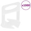 vidaXL flīžu izlīdzinā&scaron;anas klip&scaron;i, 1000 gab., 2 mm