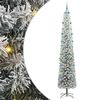 vidaXL Mākslīgā Ziemassvētku eglīte su 300 LED ar statīvu Zaļa 300 cm