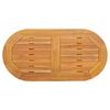 vidaXL Galda virsma Eļļa dabīgā 80 x 40 x 2 cm Cietā akācijas koks