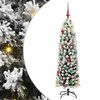 vidaXL Mākslīgā Ziemassvētku eglīte su 150 LED ar statīvu Zaļa 150 cm
