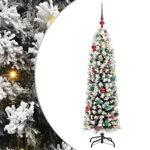 vidaXL Mākslīgā Ziemassvētku eglīte su 150 LED ar statīvu Zaļa 150 cm