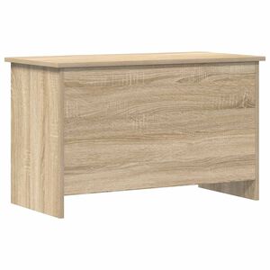 vidaXL Uzglabā&scaron;anas kaste ar uzglabā&scaron;anu Sonomas ozols 80 x 40 x 50 cm
