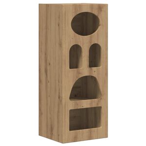 vidaXL Puse Artisānā ozols 40 x 35 x 100,5 cm Inženierijas koks