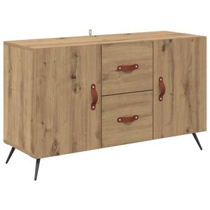 vidaXL Puse Artisānā ozols 100 x 36 x 60 cm Inženierijas koks