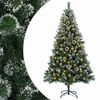 vidaXL Mākslīgā Ziemassvētku eglīte 120 cm 150 LED Silti balts
