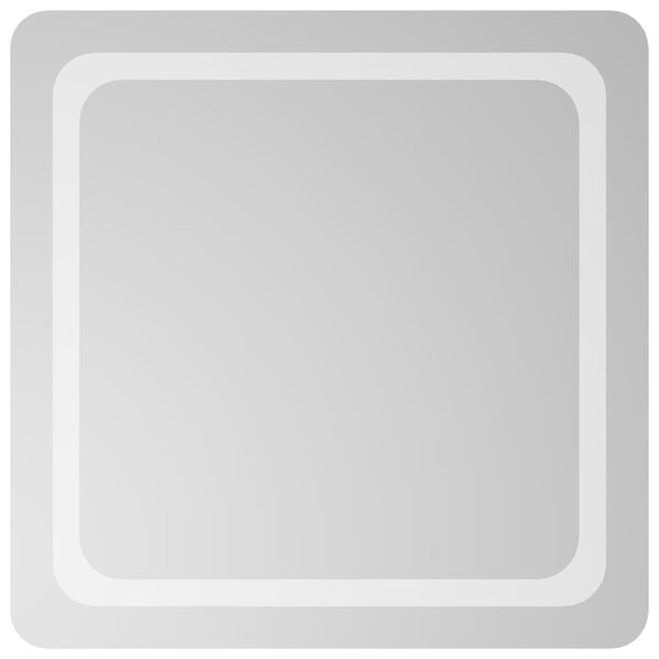 vidaXL vannasistabas spogulis ar LED, 60x60 cm