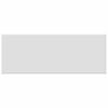 vidaXL Logu palodze Balts 100 x 30 x 4,5 cm PVC