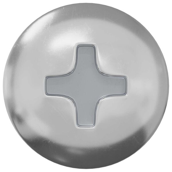 vidaXL Pa&scaron;vītņojamais Nags 12 pcs Cinkots 4 x 20 mm Tērauds