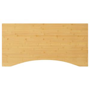 vidaXL galda virsma, 110x55x4 cm, bambuss