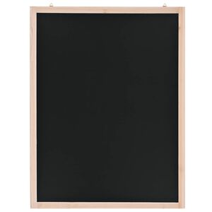 vidaXL tāfele, stiprināma pie sienas, ciedru koks, 60x80 cm