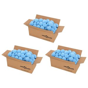 vidaXL antibakteriālas filtra bumbas, zilas, 2100 g, polietilēns