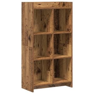 vidaXL Grāmatu skapis Vecs koks 59 x 30 x 111 cm Inženierijas koks