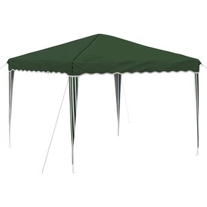 vidaXL Pop-up svinību teltis 288 x 288 x 245 cm Zaļa Oksforda audums