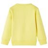 Bērnu džemperis, gaiši dzeltens, 104
