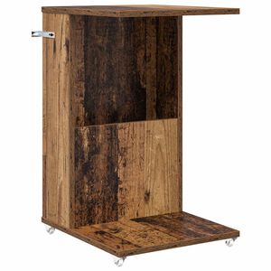 vidaXL Sānu galds Vecs koks 40 x 35 x 60 cm Inženierijas koks