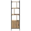 vidaXL Grāmatu skapis Artisānā ozols 44,5 x 30 x 154,5 cm
