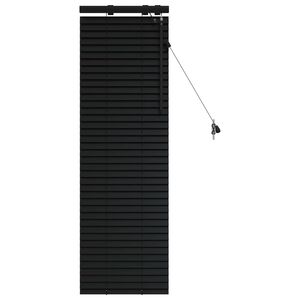 vidaXL Venēcijas žalūzija Melns 50 x 130 cm 35 mm