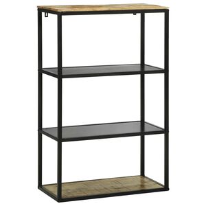 vidaXL Grāmatu skapis 70 x 35 x 110 cm Mango masīvkoks