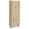vidaXL Skapju komplekts 2 pcs 66 x 34,5 x 90 cm Inženierijas koks