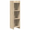 vidaXL Grāmatu skapis Sonomas ozols 30 x 30 x 111 cm Inženierijas koks