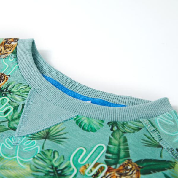 Bērnu džemperis, gai&scaron;i zaļ&scaron;, 92