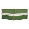vidaXL Camping Windbreak Green 344x120 cm Ūdensizturīgs