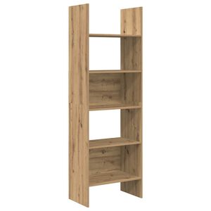 vidaXL Grāmatplaukts 5 līmeņi 60 x 35 x 180 cm Inženierijas koks