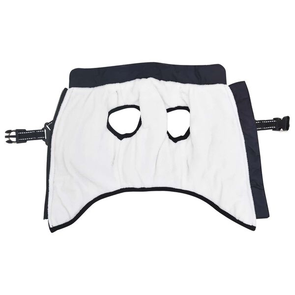 vidaXL Suņu mētelis Tums zils L36 Fleece un Poliesters