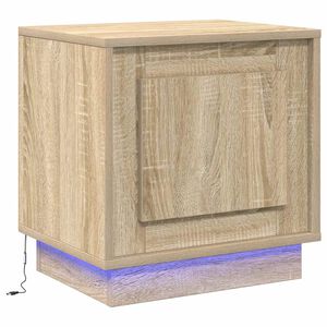 vidaXL Nakts skapītis Sonoma ozols 44 x 34,5 x 45 cm Inženierijas koks