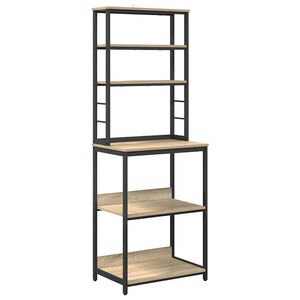 vidaXL Virtuves plaukts 5 līmeņi 60 x 40 x 168 cm Inženierijas koks