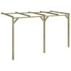 vidaXL pergola vīteņaugiem, 2x4x2,2 m, koks