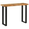 vidaXL Konsoles galds Brūna 100 x 35 x 75 cm Ciets tek&scaron;a koks