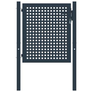 vidaXL žoga vārti, antracīta krāsā, 102x75 cm, tērauds