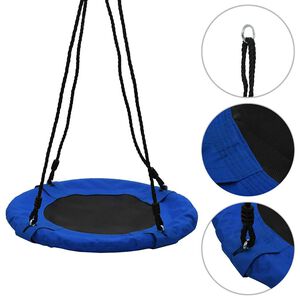 vidaXL &scaron;ūpoles, 60 cm, 100 kg, zilas