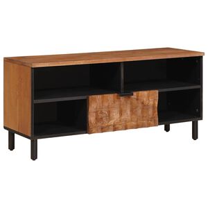 vidaXL Televizora skapī&scaron;a Akācijas brūnais apdare 100 x 33 x 46 cm
