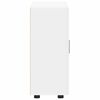 vidaXL Koka skapis Balts 88,5 x 30,5 x 73 cm Inženierijas koks