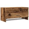 vidaXL Skapis Old Wood 70x32,5x35 cm Engineered Wood