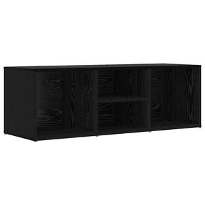 vidaXL Apavu panka 102 x 35 x 35 cm Inženierijas koks Melns ozolkoks