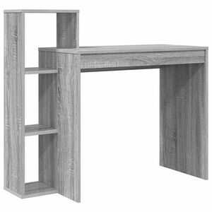 vidaXL Galds Pelēks Sonoma Inženierijas koks 100 x 40 x 90 cm
