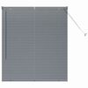 vidaXL Venēcijas žalūzijas Tum&scaron;i pelēks 130 x 110 cm Alumīnijs