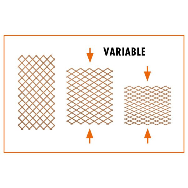 Nature dārza &scaron;palera, pelēka, 50x150 cm, PVC